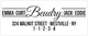 Beudry Rectangle Address Labels Image 2 of 3